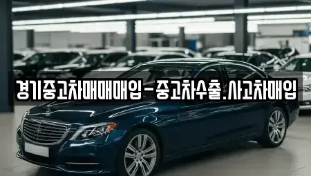 경기 안산시 단원구 초지동 중고차매입 전문 경기중고차매매매입-중고차수출.사고차매입