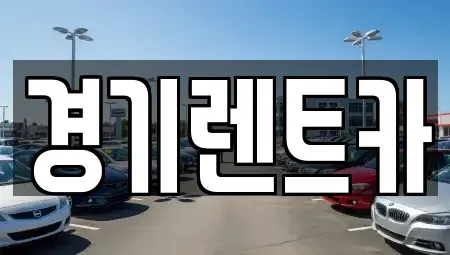 경기 안성시 렌트카 전문 경기렌트카