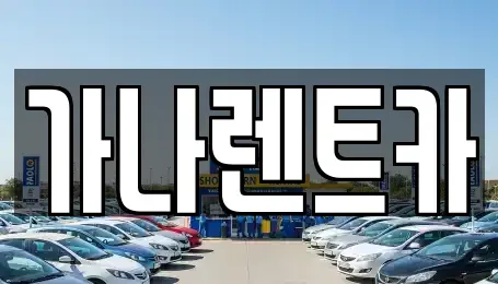 경기 안성시 명륜동 렌트카 전문 가나렌트카