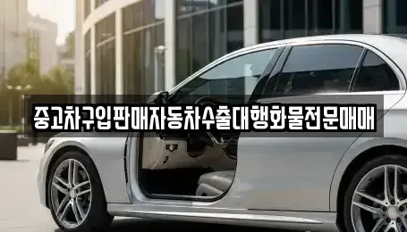 경기 안성시 명륜동 중고차매매 전문 중고차구입판매자동차수출대행화물전문매매