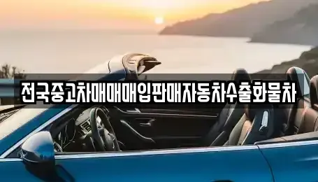 경기 안성시 명륜동 중고차매입 전문 전국중고차매매매입판매자동차수출화물차