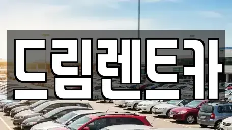 경기 용인시 기흥구 마북동 렌트카 전문 드림렌트카