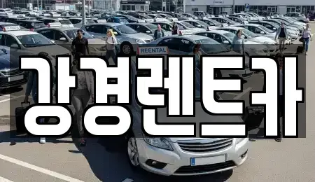 경기 의정부시 렌트카 전문 강경렌트카