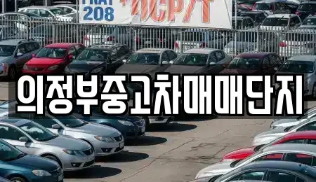경기 의정부시 중고차 전문 의정부중고차매매단지