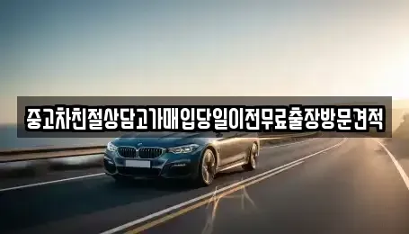 경기 파주시 광탄면 중고차매입 전문 중고차친절상담고가매입당일이전무료출장방문견적