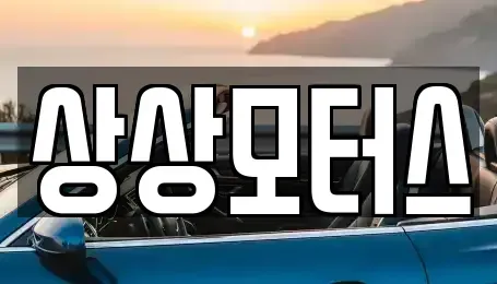 경기 포천시 소흘읍 중고차 전문 상상모터스