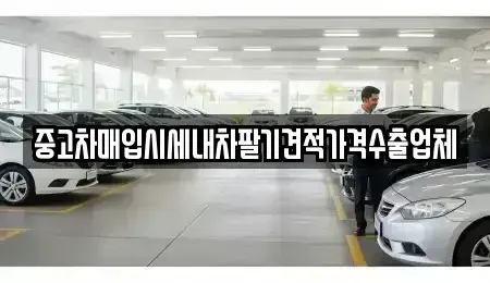 경기 포천시 신읍동 중고차매매 전문 중고차매입시세내차팔기견적가격수출업체