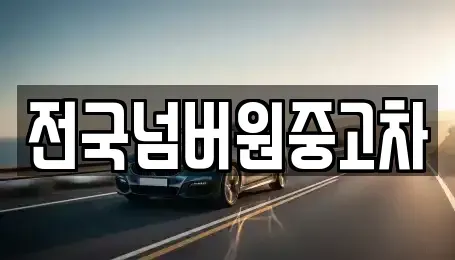 경기 하남시 상사창동 중고차매매 전문 전국넘버원중고차