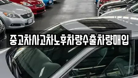경기도 광주시 쌍령동 중고차 전문 중고차사고차노후차량수출차량매입