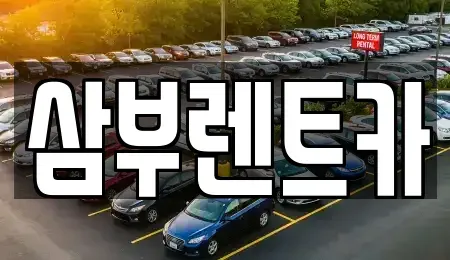 경기도 구리시 인창동 렌트카 전문 삼부렌트카