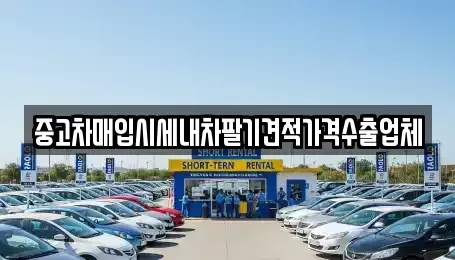 경기도 구리시 인창동 중고차매입 전문 중고차매입시세내차팔기견적가격수출업체