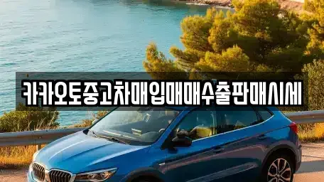 경기도 군포시 부곡동 중고차 전문 카카오토중고차매입매매수출판매시세