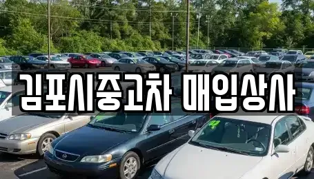 경기도 김포시 고촌읍 중고차매입 전문 김포시중고차 매입상사