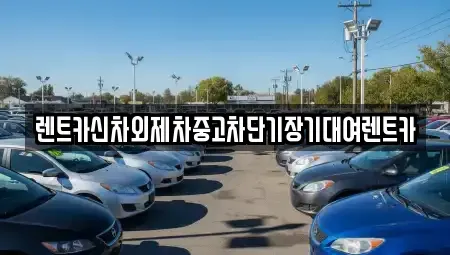 경기도 남양주시 단기렌트카 전문 렌트카신차외제차중고차단기장기대여렌트카