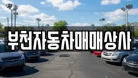 경기도 부천시 오정구 작동 중고차 전문 부천자동차매매상사