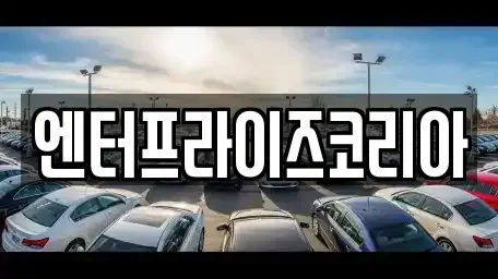 경기도 안산시 단원구 단기렌트카 전문 엔터프라이즈코리아