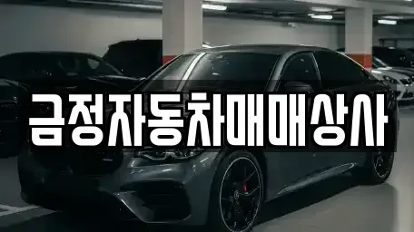 경기도 안양시 동안구 중고차 전문 금정자동차매매상사