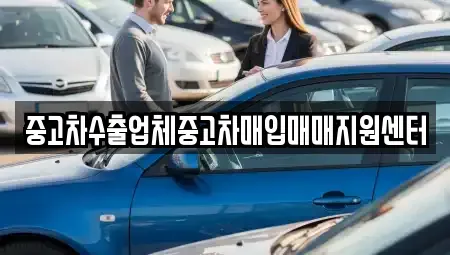 경기도 안양시 동안구 중고차매입 전문 중고차수출업체중고차매입매매지원센터
