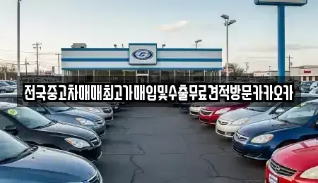경기도 여주시 창동 중고차매입 전문 전국중고차매매최고가매입및수출무료견적방문카카오카