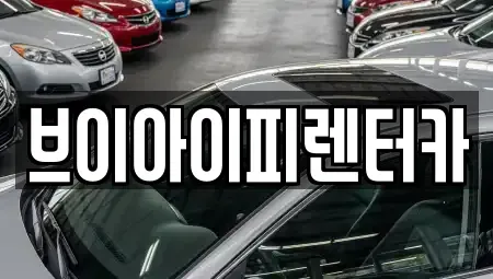 경기도 오산시 세교동 렌트카 전문 브이아이피렌터카