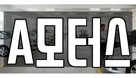경기도 오산시 세교동 중고차 전문 A모터스