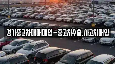 경기도 오산시 세교동 중고차매입 전문 경기중고차매매매입-중고차수출.사고차매입