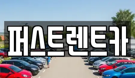 경기도 용인시 수지구 성복동 렌트카 전문 퍼스트렌트카