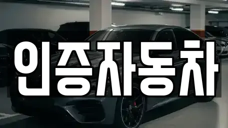 경기도 의정부시 용현동 중고차매매 전문 인증자동차