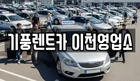 경기도 이천시 부발읍 단기렌트카 전문 기풍렌트카 이천영업소