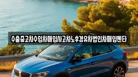 경기도 이천시 부발읍 중고차매입 전문 수출중고차수입차매입사고차노후경유차법인차매입센타