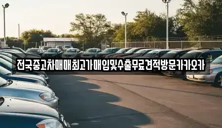 경기도 이천시 호법면 중고차 전문 전국중고차매매최고가매입및수출무료견적방문카카오카