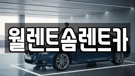경기도 파주시 다율동 렌트카 전문 월렌트솜렌트카