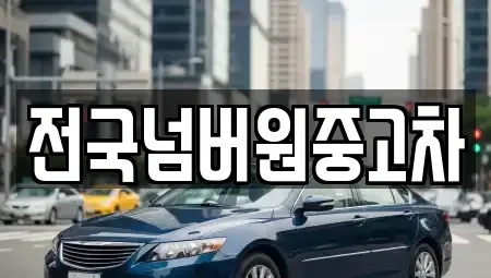 경기도 하남시 교산동 중고차매매 전문 전국넘버원중고차