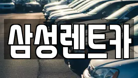 경남 남해군 렌트카 전문 삼성렌트카