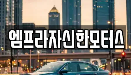 경남 창원시 성산구 귀현동 중고차매매 전문 엠프라자신한모터스