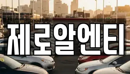 경남 창원시 진해구 여좌동 렌트카 전문 제로알엔티