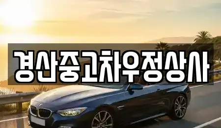 경북 경산시 조영동 중고차매매 전문 경산중고차우정상사