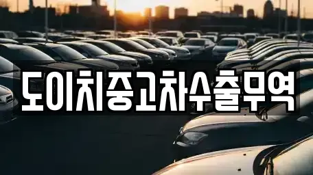 경북 경산시 조영동 중고차매매 전문 도이치중고차수출무역