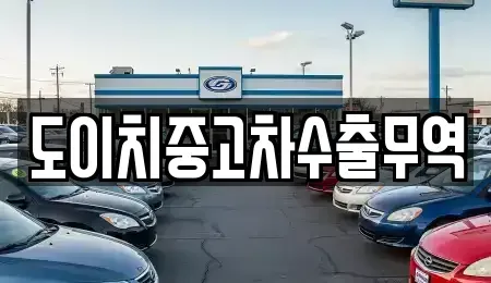 경북 경주시 배반동 중고차 전문 도이치중고차수출무역