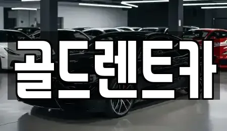 경북 문경시 영순면 렌트카 전문 골드렌트카