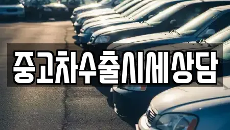 경북 문경시 영순면 중고차 전문 중고차수출시세상담