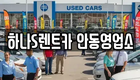 경북 안동시 풍산읍 렌트카 전문 하나S렌트카 안동영업소