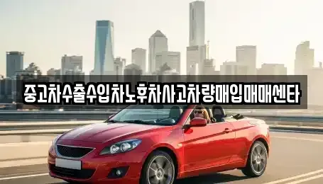 경북 영천시 신기동 중고차 전문 중고차수출수입차노후차사고차량매입매매센타