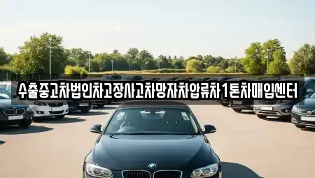 경북 영천시 신기동 중고차매입 전문 수출중고차법인차고장사고차망자차압류차1톤차매입센터