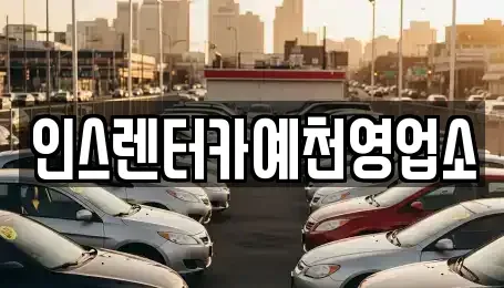 경북 예천군 예천읍 렌트카 전문 인스렌터카예천영업소