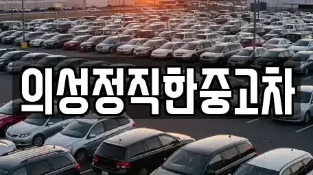 경북 의성군 안계면 중고차매매 전문 의성정직한중고차