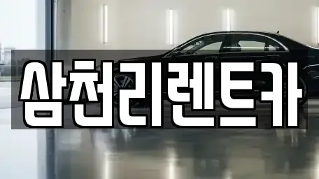 경북 포항시 북구 창포동 렌트카 전문 삼천리렌트카