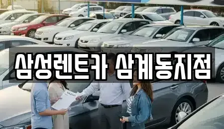 경상남도 김해시 생림면 렌트카 전문 삼성렌트카 삼계동지점