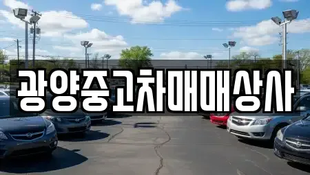 경상남도 남해군 상주면 중고차 전문 광양중고차매매상사