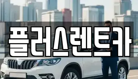 경상남도 장기렌트카 전문 플러스렌트카